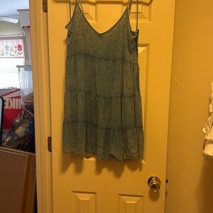 Altar'd State Denim Blue Dress